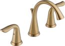 Two Handle Widespread Bathroom Sink Faucet in Brilliance® Champagne Bronze