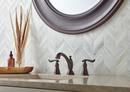 Delta Faucet Venetian Bronze Two Handle Widespread Bathroom Sink Faucet with Pop-Up Drain Assembly 