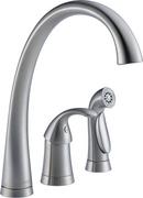 Delta Faucet Arctic Stainless Single Handle Kitchen Faucet 