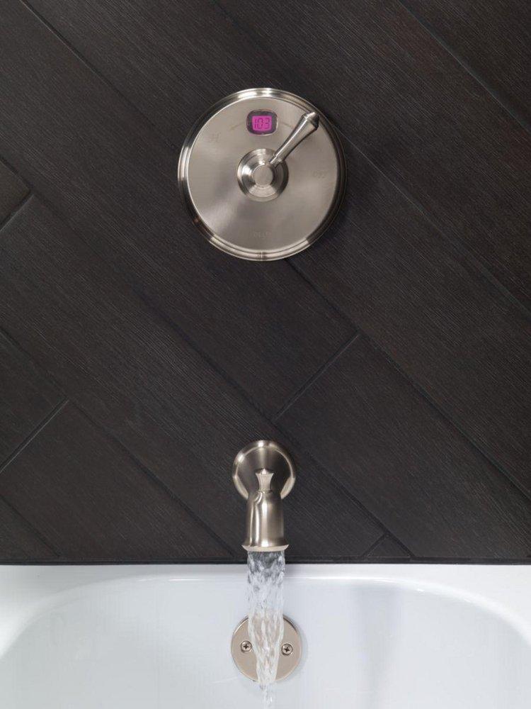Delta Faucet Chrome Pull-Up Diverter Tub Spout 