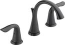 Delta Faucet Venetian Bronze Two Handle Widespread Bathroom Sink Faucet with Pop-Up Drain Assembly 