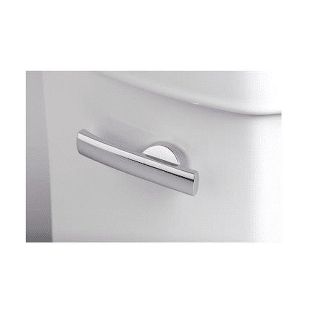 KOHLER Brushed Chrome Left-Hand Trip Lever 