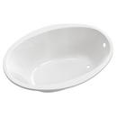 PROFLO&reg; White 58 x 38 in. Soaker Drop-In Bathtub with End Drain 