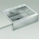KOHLER Stainless Steel 29-3/4 x 24-5/16 in. Stainless Steel Single Bowl Drop-in Kitchen Sink 