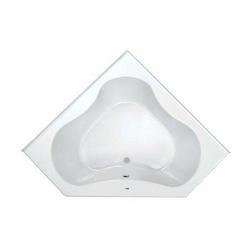 60 x 60 in. Soaker Corner Bathtub with Front Center Drain in White