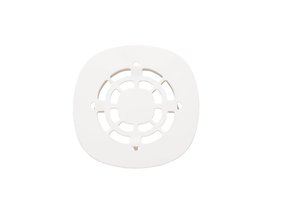 PROFLO PFSBSTR White 3 X 3 Polypropylene Shower Grate 