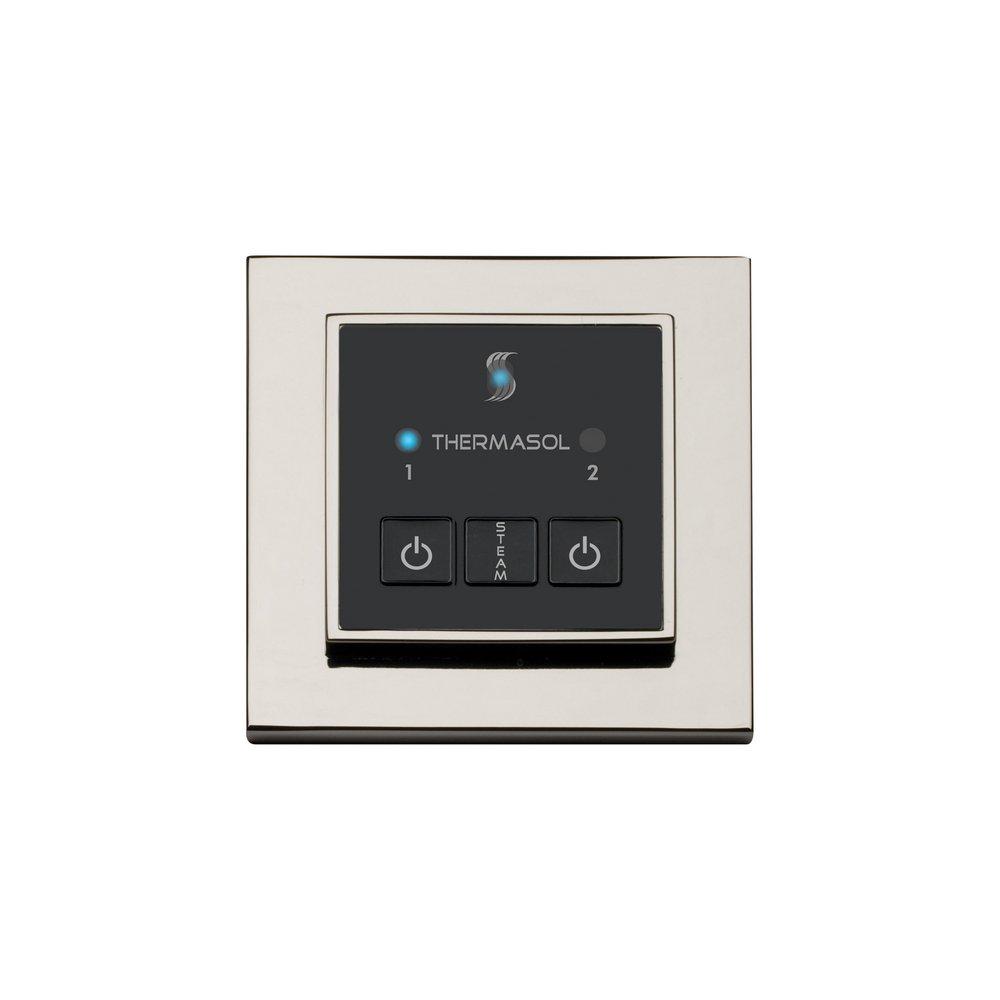 Thermasol Polished Chrome Steam Bath Control 