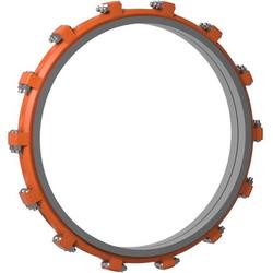 8 x 6 in. Flanged x Grooved 125# Nipple
