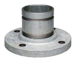 6 x 6 in. Flanged x Grooved 150# Carbon Steel Nipple