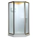 68-1/2 x 24-1/4 x 24 in. Framed Shower Door with Clear Glass in Oil Rubbed Bronze