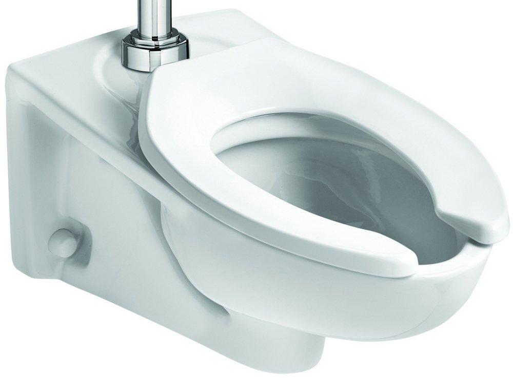 American Standard White Elongated Toilet Bowl 