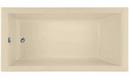 66 x 36 in. Drop-In Bathtub with Left Drain in Biscuit