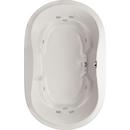 74 x 44 in. Whirlpool Drop-In Bathtub with Center Drain in White
