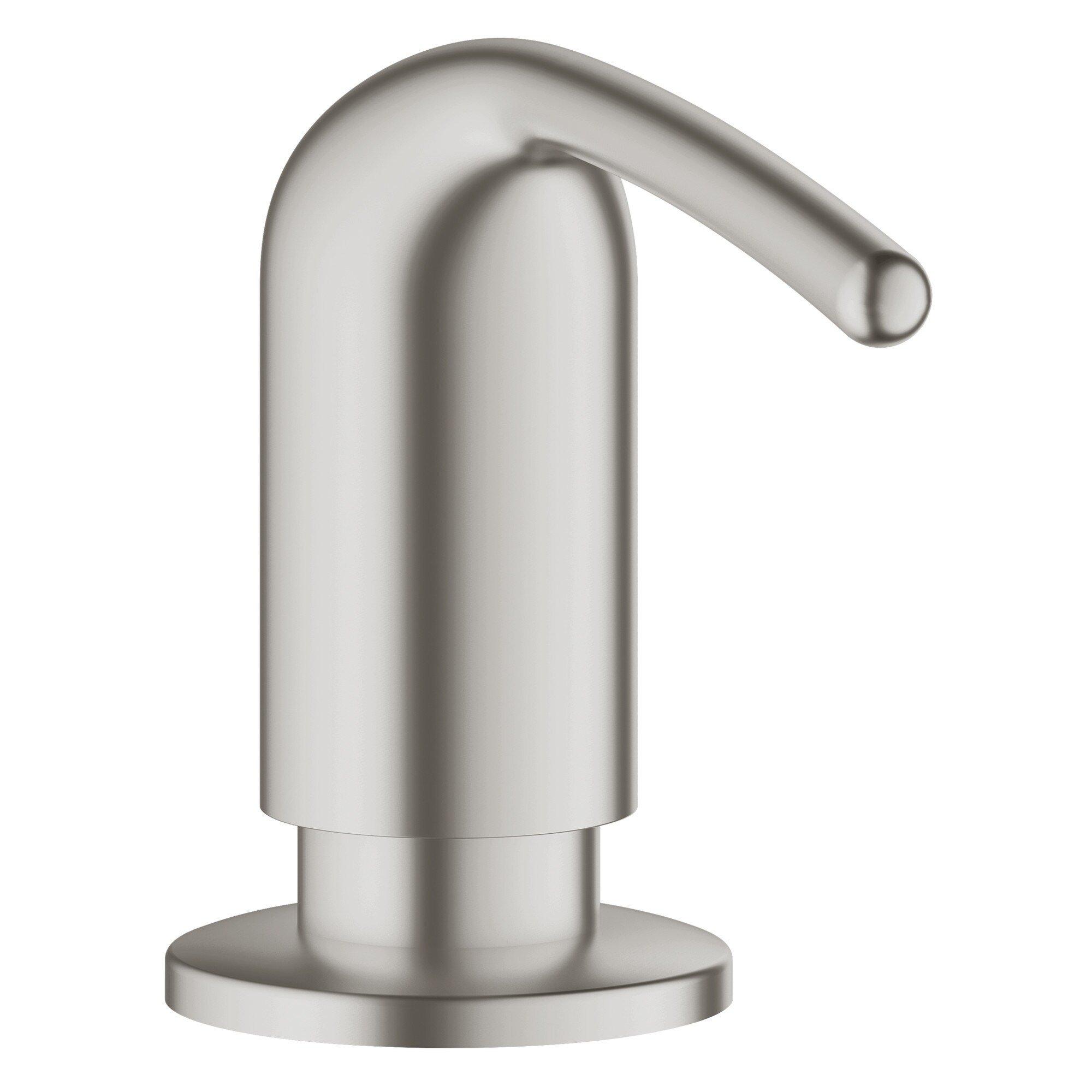 GROHE SuperSteel Infinity Soap/Lotion Dispenser 