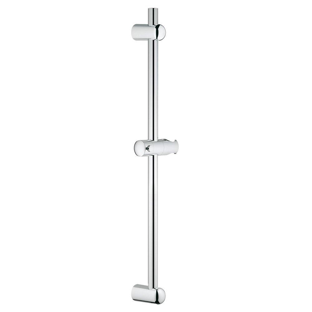 GROHE StarLight&reg; Polished Chrome Wall Mount Shower Bar with Swivel Holder 