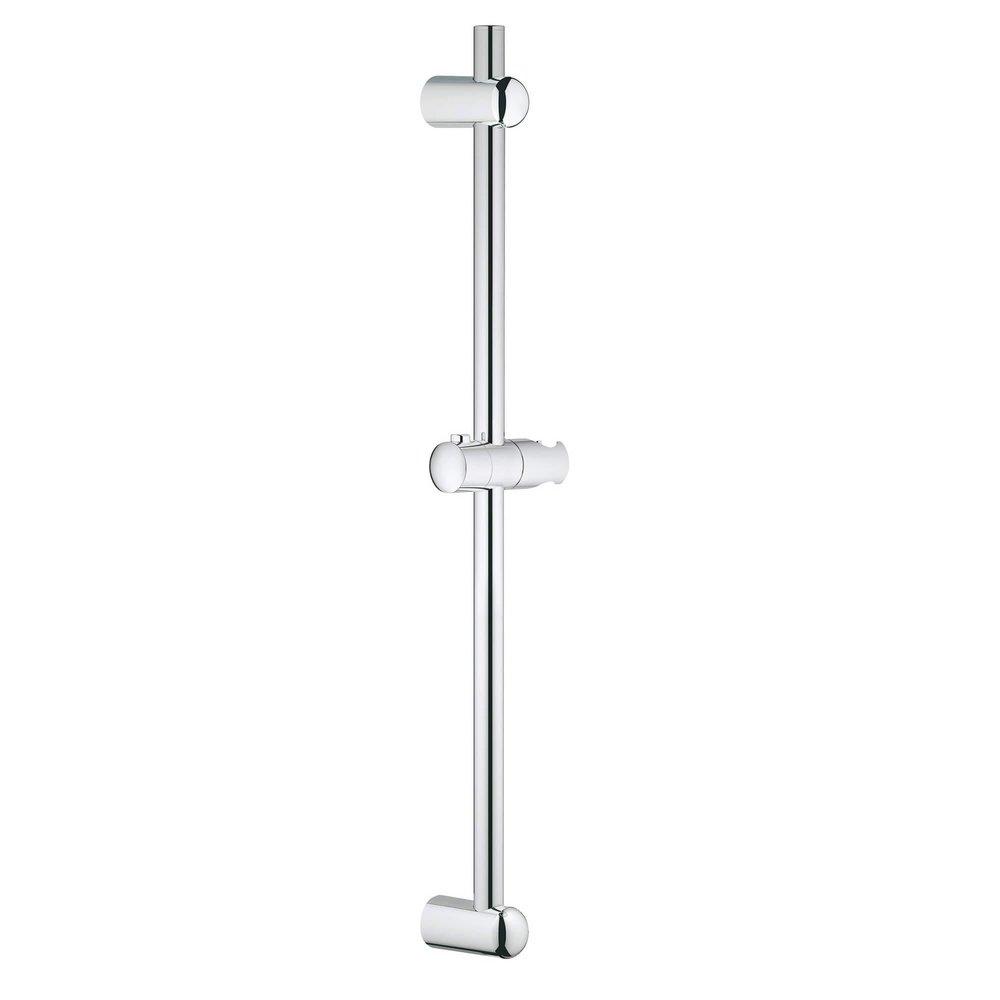 GROHE StarLight&reg; Polished Chrome Wall Mount Shower Bar with Swivel Holder 