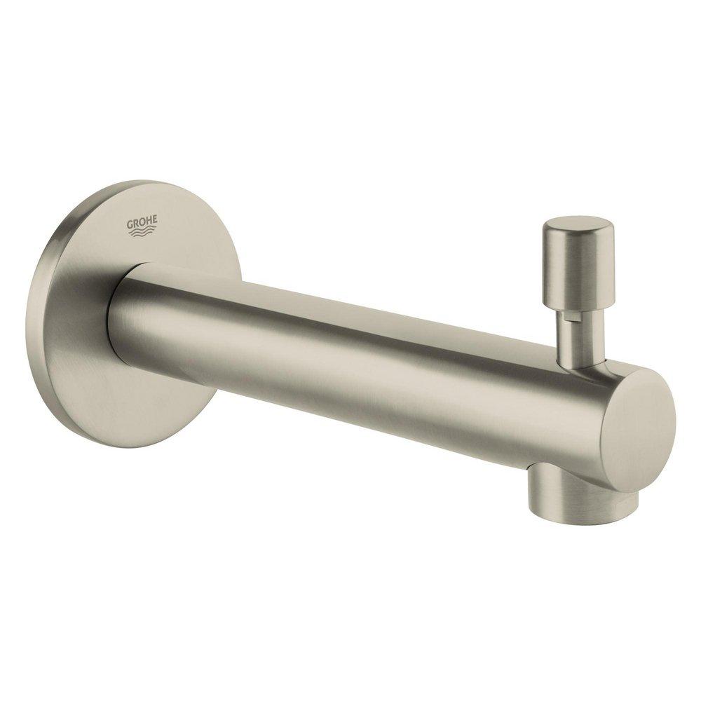 GROHE Brushed Nickel Infinity Finish&trade; Tub Spout with Diverter 