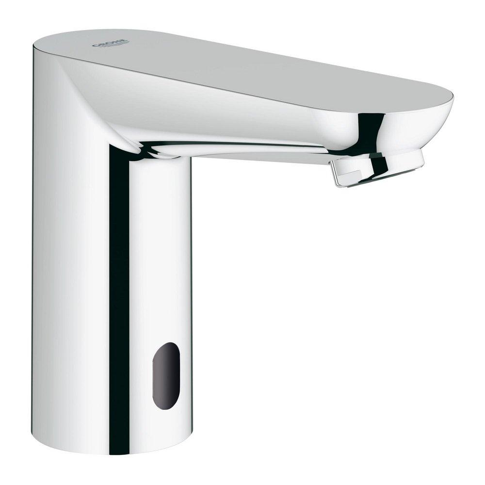 GROHE StarLight&reg; Polished Chrome Sensor Bathroom Sink Faucet 