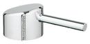 GROHE StarLight&reg; Chrome 5-1/2 in. Brass Handle 