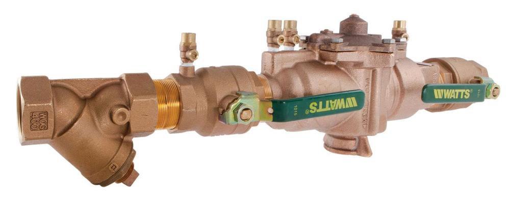 Watts Cast Bronze Cast Bronze FNPT Backflow Preventer 