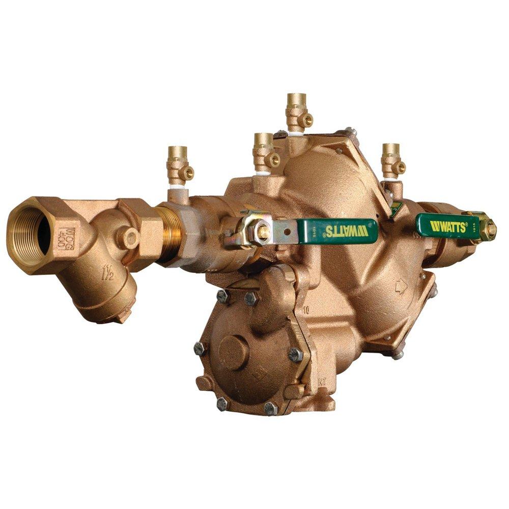 Watts Cast Bronze Cast Copper Silicon Alloy MNPT Backflow Preventer 