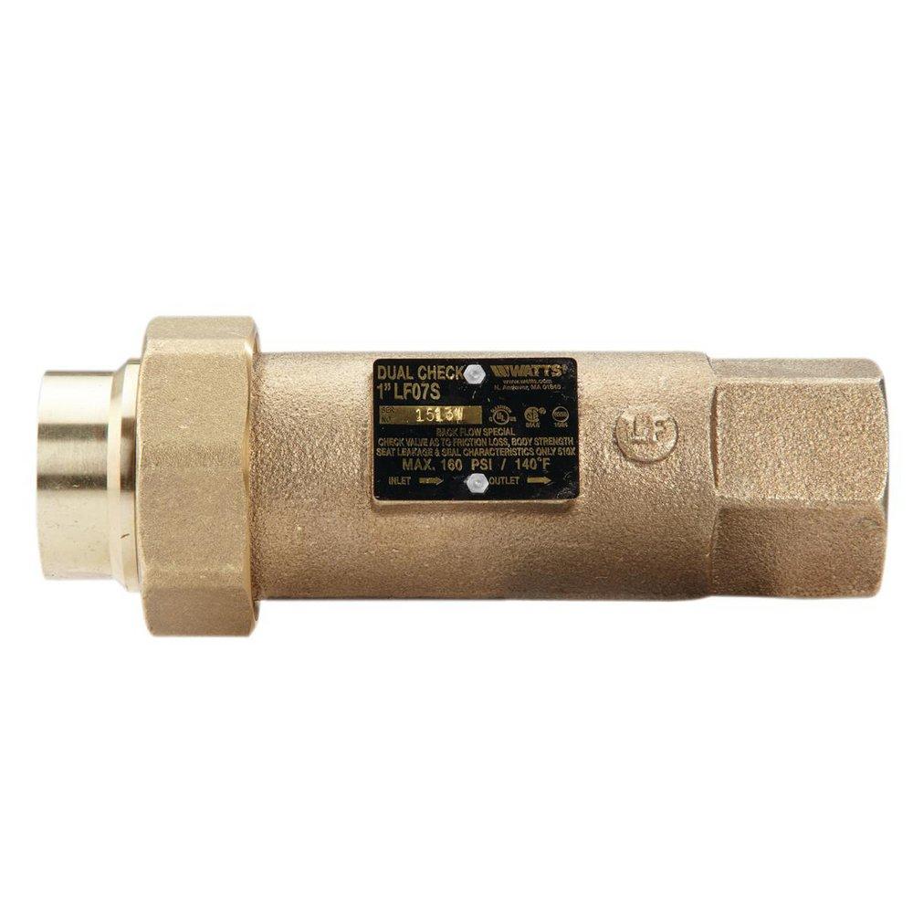 Watts Bronze Brass FNPT Backflow Preventer 
