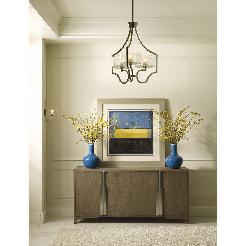 Progress Lighting Polished Nickel 60W 3-Light Candelabra E-12 Halogen Chandelier 