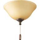 40 W 3-Light Candelabra Ceiling Fan Light in Antique Bronze