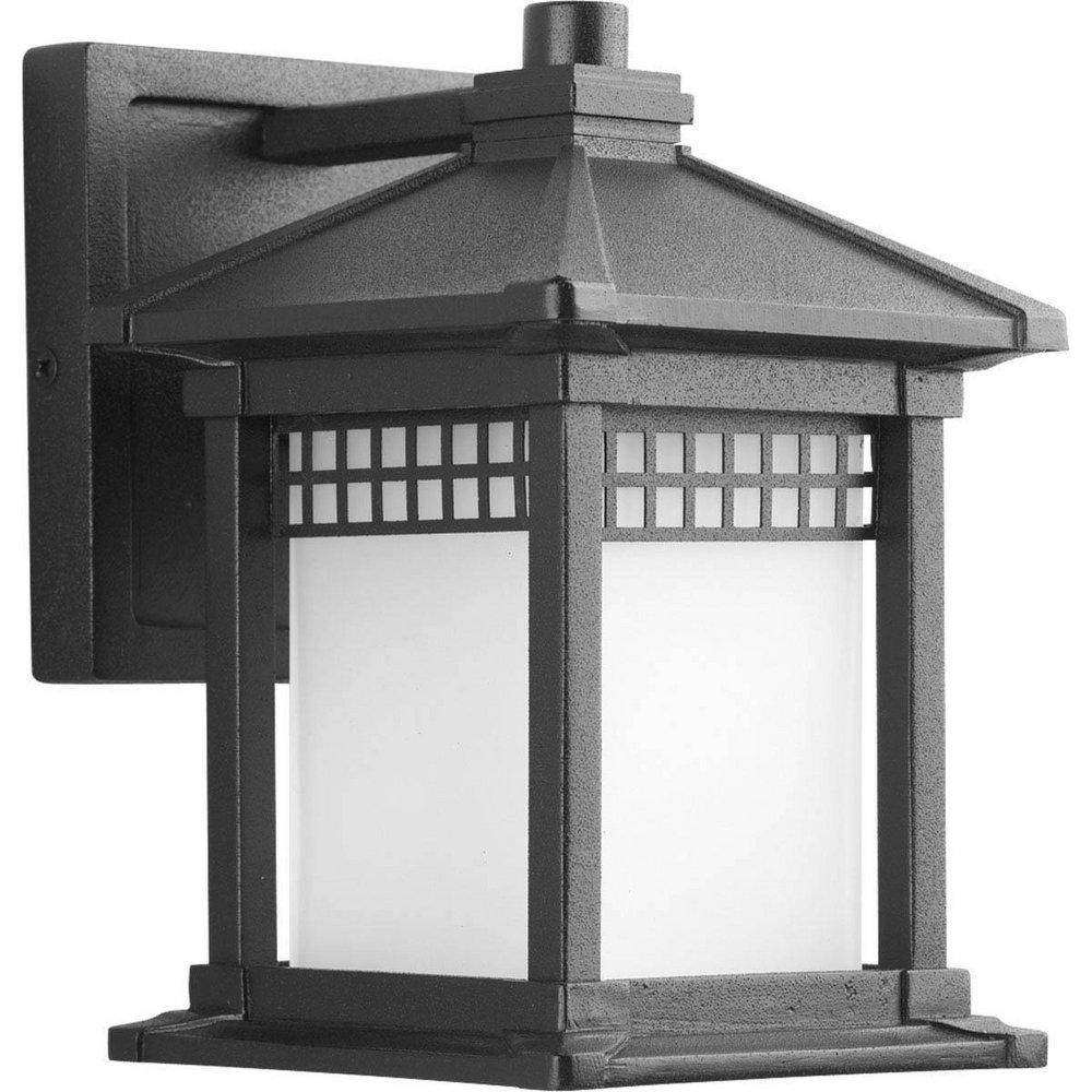 Progress Lighting Black 60W 1-Light Medium Lantern 