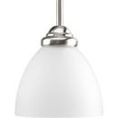 Progress Lighting Brushed Nickel 100W Medium Mini Pendant 
