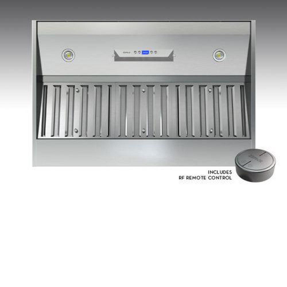 Zephyr Stainless Steel 715 CFM Hood Insert in Stainless Steel 