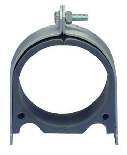 1/4 in. Electrogalvanized Cushioned Strut Tubing Clamp