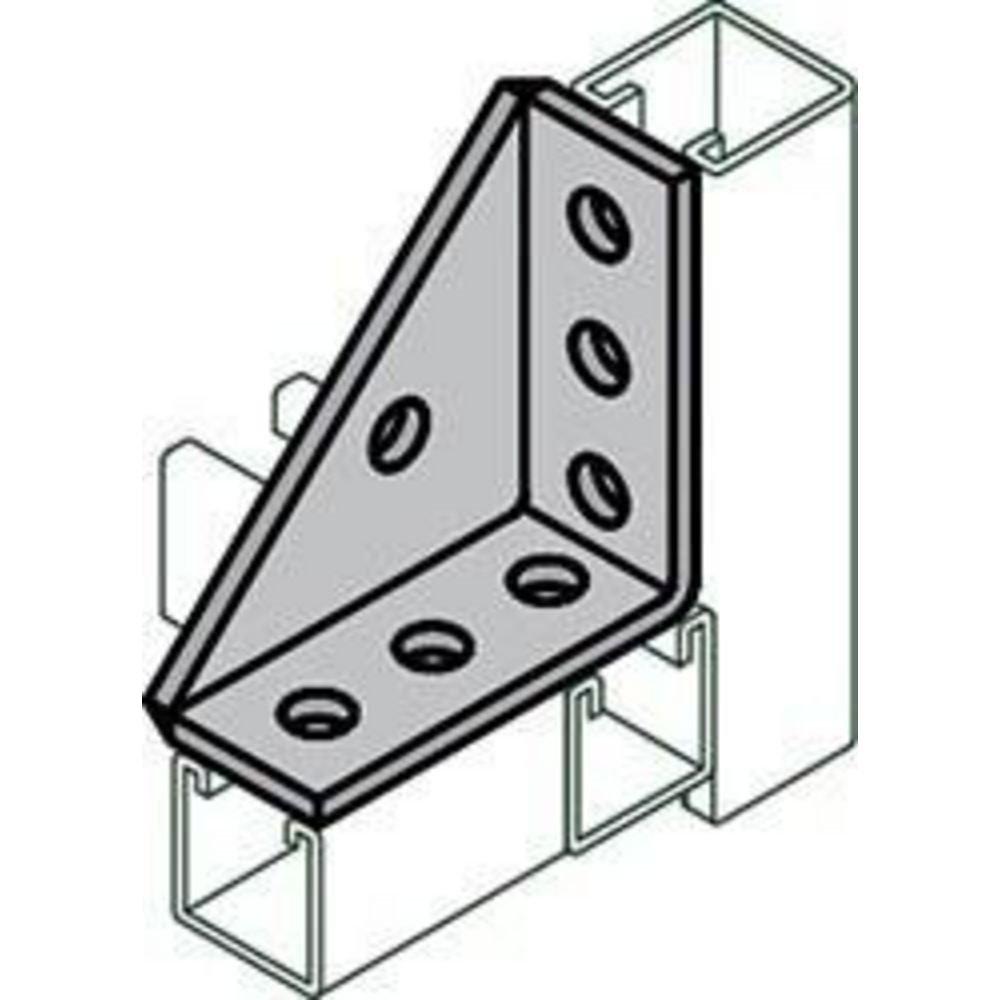 Electro-galvanized Universal Angle Bracket 