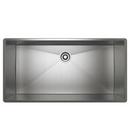 37-1/2 x 19-1/2 in. No Hole Stainless Steel Single Bowl Dual Mount Kitchen Sink in Brushed Stainless Steel