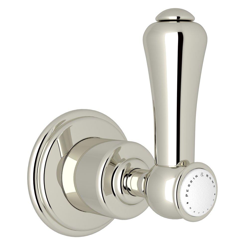 Perrin & Rowe Polished Nickel Single Handle Bathtub & Shower Faucet (Trim Only) 