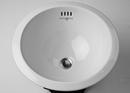 Perrin & Rowe&reg; White Round Under-Counter Bowl 