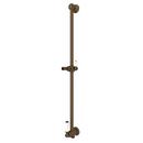 Shower Bar with Integrated Volume Control and Outlet in English Bronze