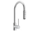 ROHL&reg; Polished Chrome Single Handle Pull Down Kitchen Faucet 