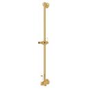 Perrin & Rowe&reg; Inca Brass Shower Bar with Integrated Volume Control and Outlet 
