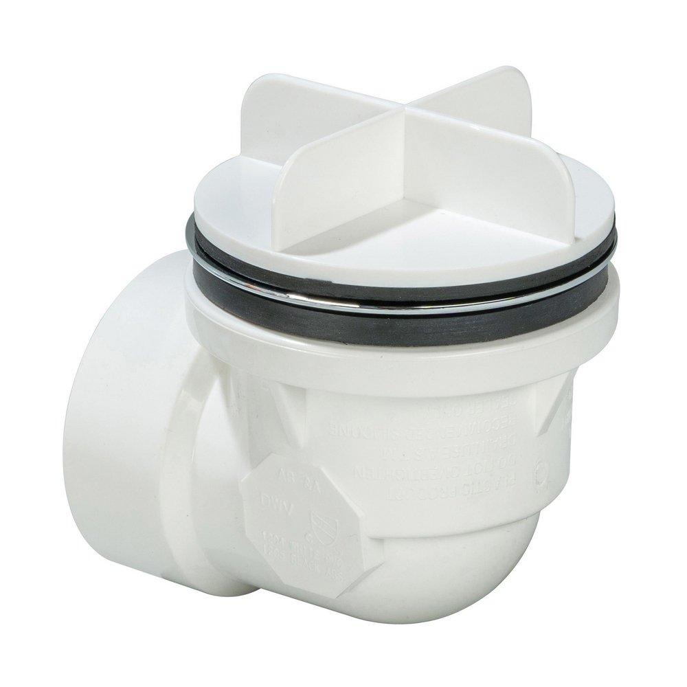 AB & A&trade; Chrome Plastic Toe-Tap Drain 