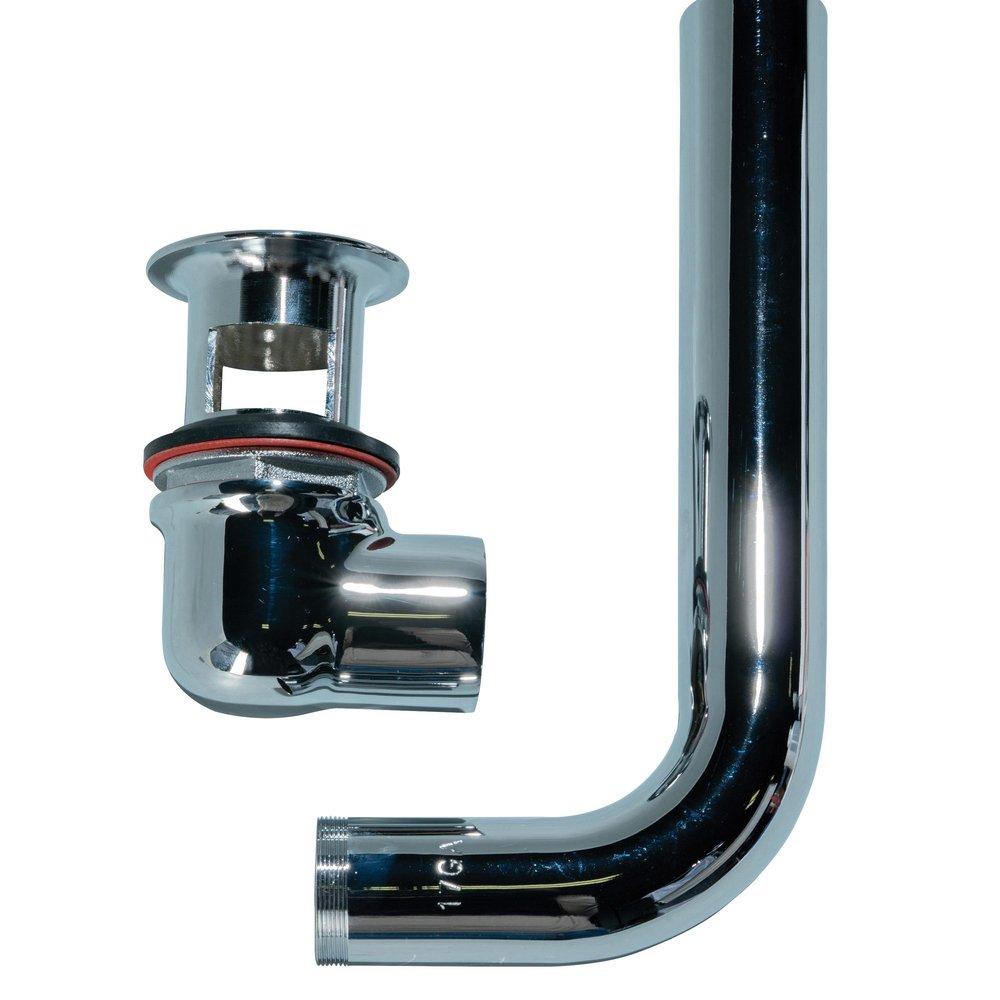 AB & A&trade; Polished Chrome Bathroom Sink Drain 