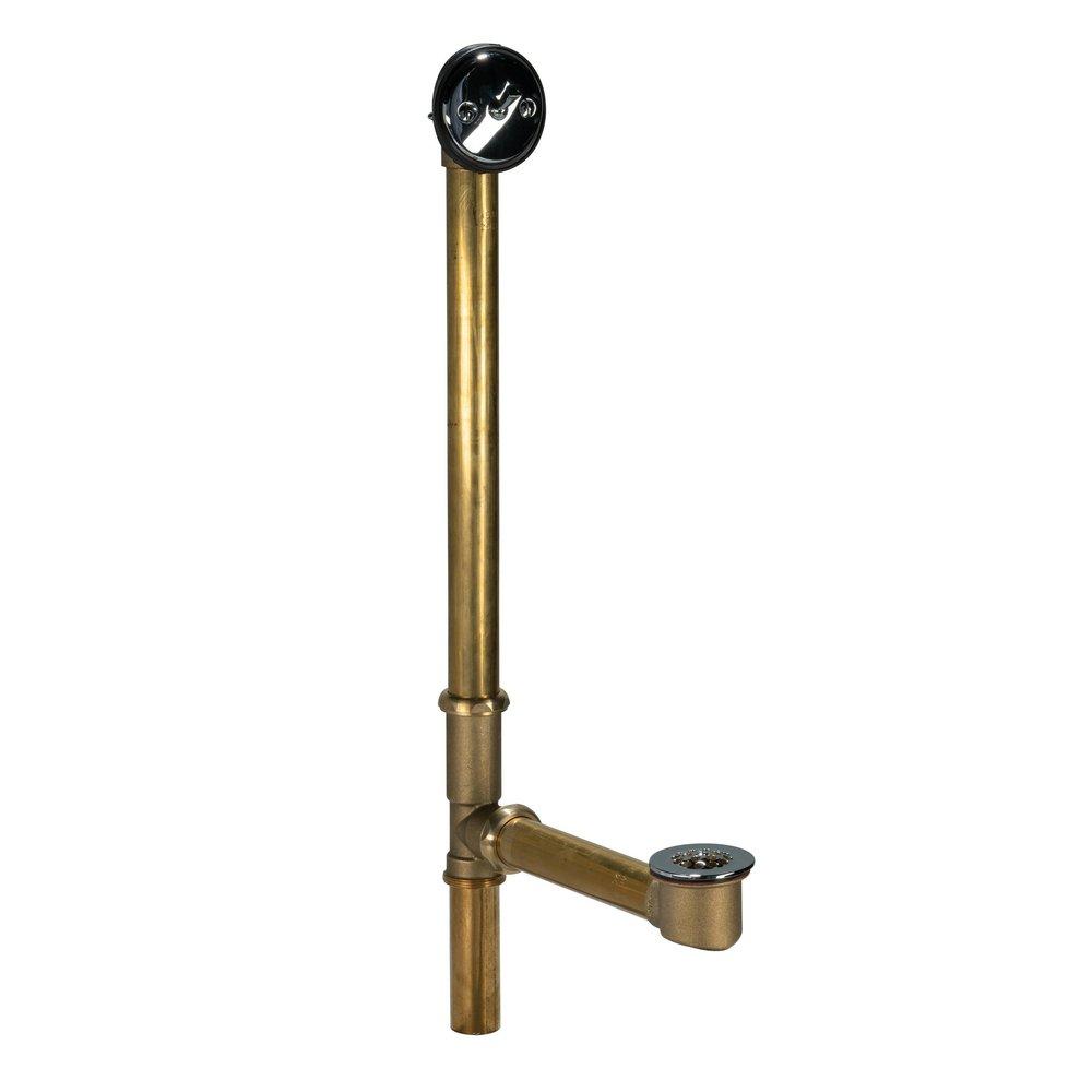 AB & A&trade; Chrome Brass Trip Lever Drain 