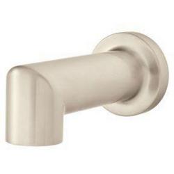 Non-Diverter Tub Spout in Brushed Nickel