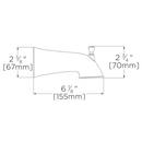 Speakman Brushed Nickel Diverter Tub Spout 