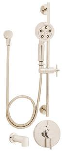 2.5 gpm Hand Shower Tub System in Polished Nickel