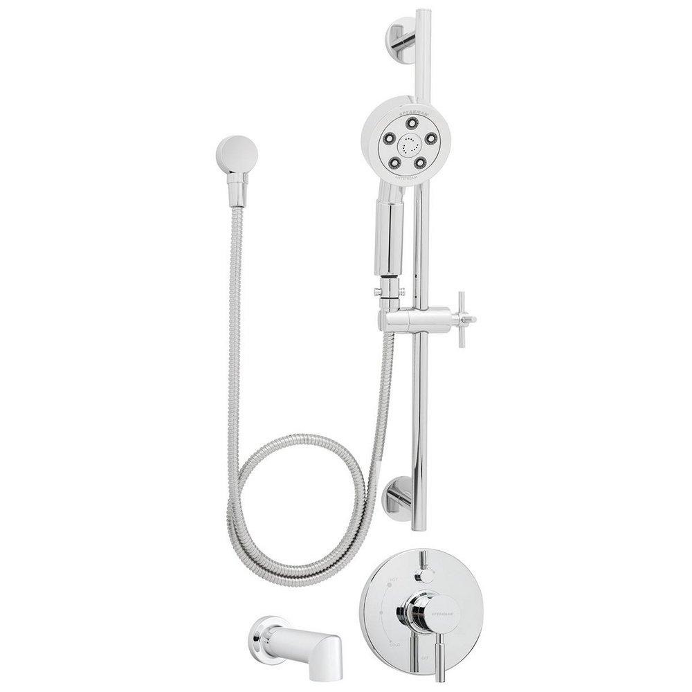 Speakman Polished Chrome 2.5 gpm Hand Shower Tub System 