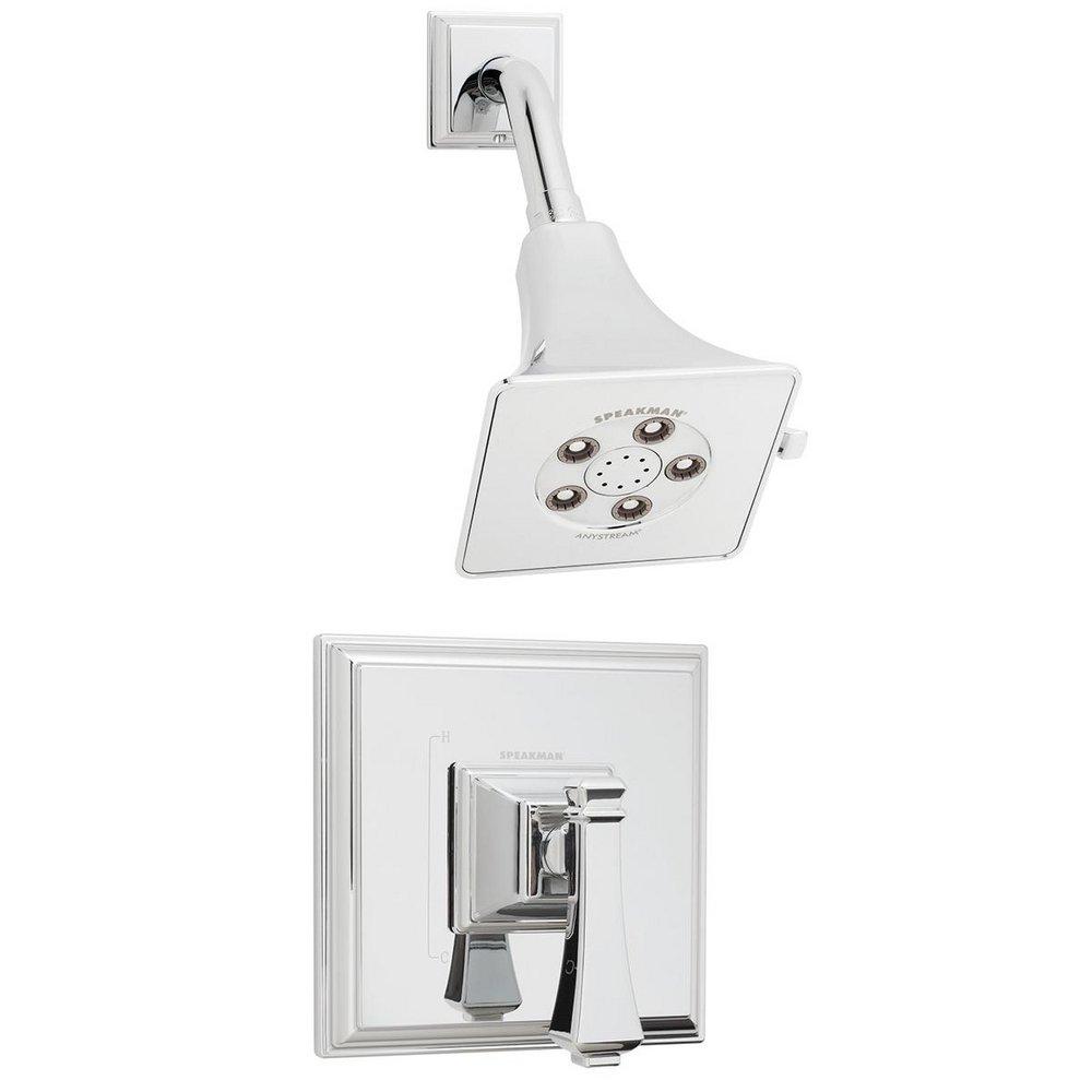 Speakman Polished Chrome 2.5 gpm Pressure Balancing Valve Shower 