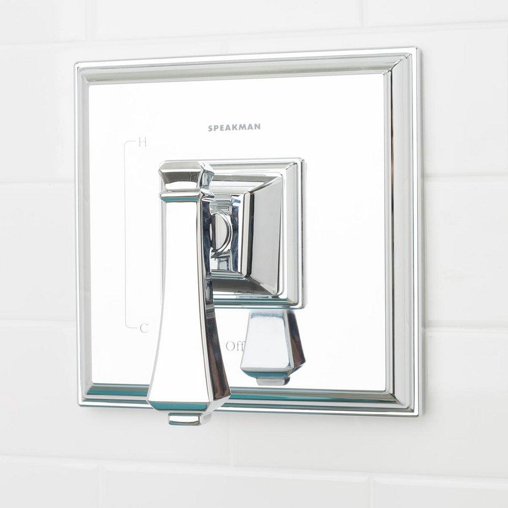 Speakman Polished Chrome 2.5 gpm Pressure Balancing Valve Shower 