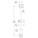 Speakman Polished Chrome 23-3/4 in. Shower Grab Bar 