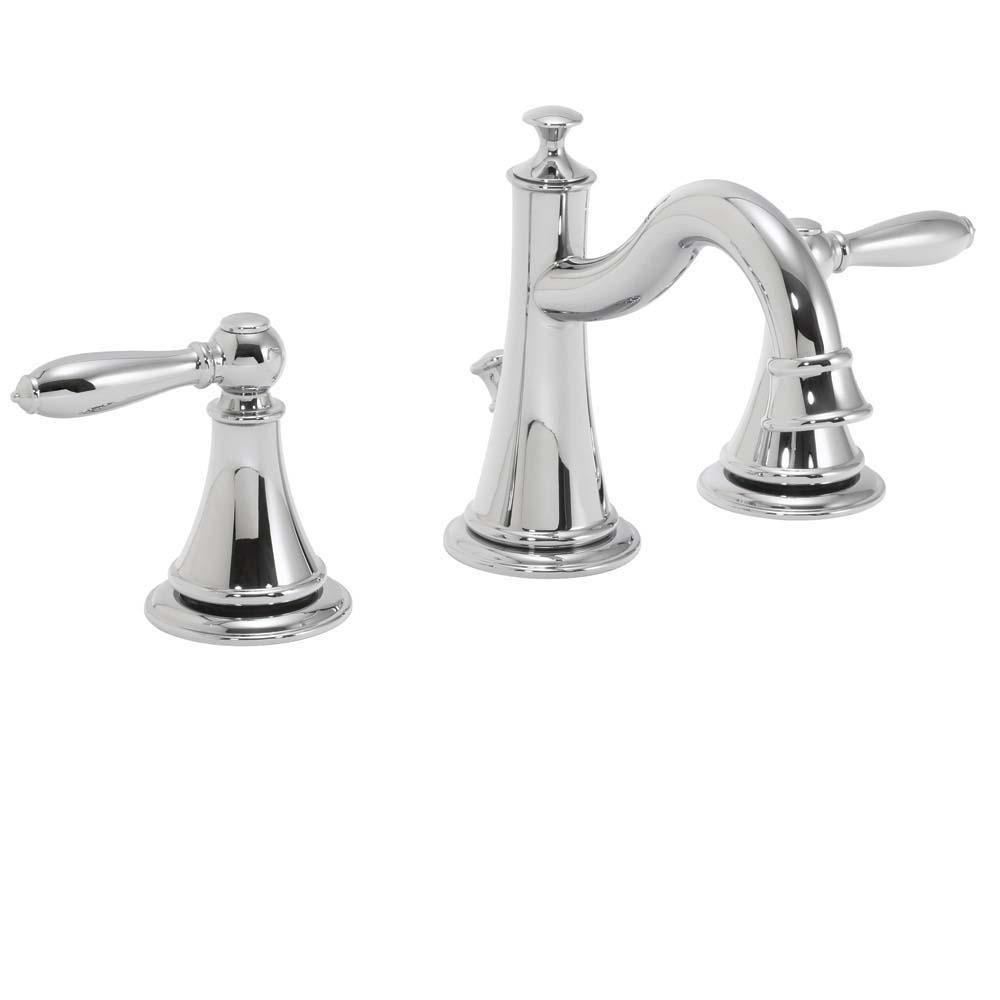 Speakman Polished Chrome Double Lever Handle Centerset Widespread Bathroom Sink Faucet 
